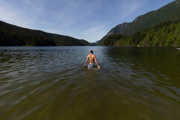 First swim of summer