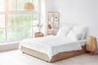 © Pixel-Shot - Interior of comfortable modern bedroom