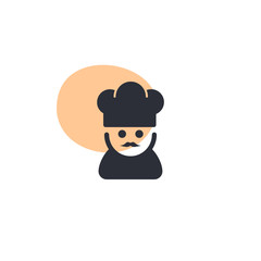 Canvas Print - Chef -  Icon