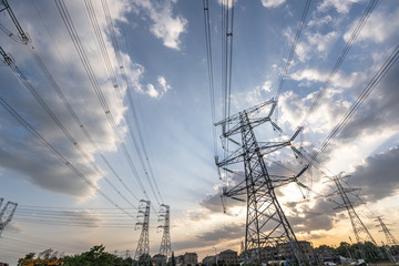 high voltage tower