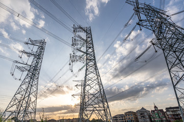 high voltage tower