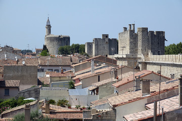 Sticker - Aigues-Mortes mit Tour de Constance