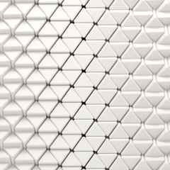 Poster - 3d illustration of polygonal parametric pattern