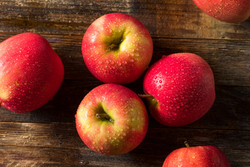 Raw Organic Red Fuji Apples