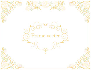 Wall Mural - frame vecter