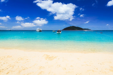 Wall Mural - Beautiful beach on the Similan islands at Andaman sea, Thailand