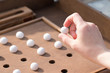 © Ina - Wooden table game close up