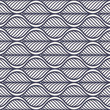 Abstract linear leaves on horizon direction with wavy and curve line. pattern is clean for fabric, wallpaper and printing. Pattern is on swatches panel