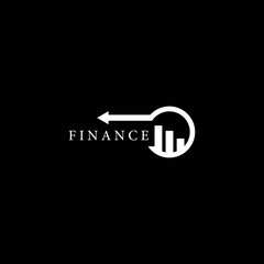 Finance logo template vector icon design