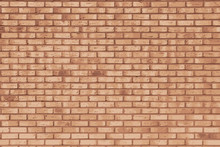 Grunge Red Brown Texture As Brick Wall Shape Background (Vector). Use For Decoration, Aging Or Old Layer