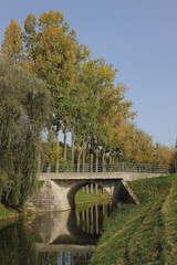 Canvas Print - Canal de l'Ourcq