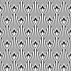 Wall Mural - art deco. nouveau gatsby seamless pattern. laser cutting. geometric nouveau tile. vintage gatsby bac