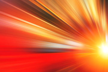 Wall Mural - Fast zoom accelerate blur motion for business perform moving high speed abstract for background.