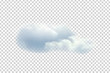 © comicsans - Vector realistic isolated cloud for template decoration and covering on the transparent background. Concept of storm and sky.