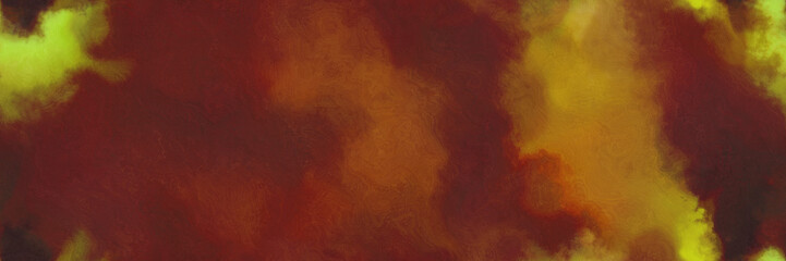 Poster - seamless abstract watercolor background with watercolor paint with chocolate, dark golden rod and brown colors and space for text or image