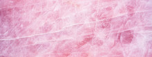 Pink Rose Quartz Texture Background Banner