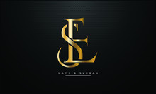SE ,ES ,S E,  Letters Abstract Logo Monogram