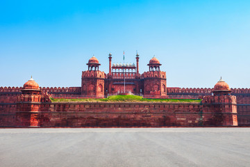 Wall Mural - Lal Qila Red Fort in Delhi