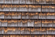 © tamas - Multi color shake and shingle timber exterior siding on an old house