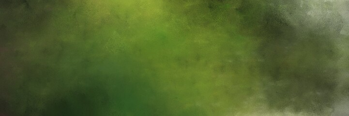 Wall Mural - beautiful abstract painting background graphic with dark olive green, pastel brown and olive drab colors and space for text or image. can be used as postcard or poster
