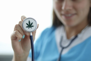 Wall Mural - Woman working in hospital