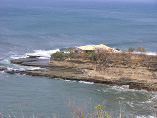 surfing adventure at playa Santana in Nicaragua