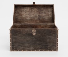 Realistic 3D Render Of Old Chest