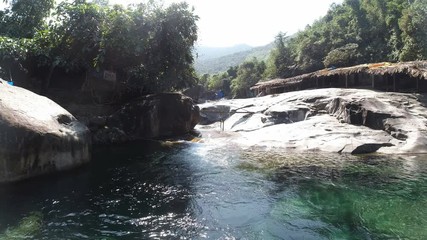 Wall Mural - bo ghe waterfall in central vietnam