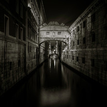 View Of Bridge Of Sighs In Venice, Italy