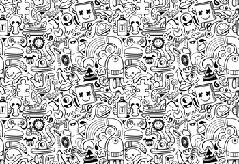 cool modern seamless pattern