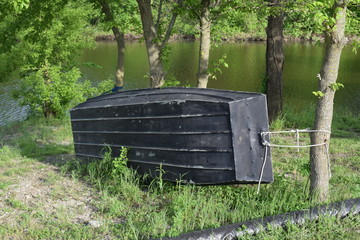 Sticker - John Boat by a Lake