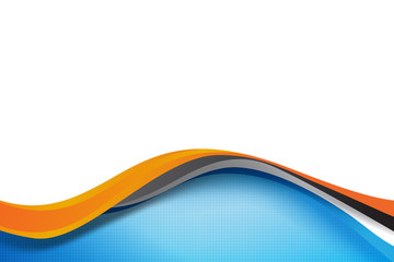 Wall Mural - abstract background curve and blend 006