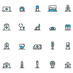 Sticker - Doctor icons