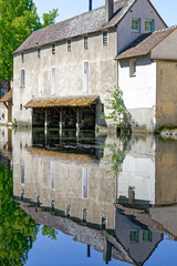 Wall Mural - Old public wash house in chartres