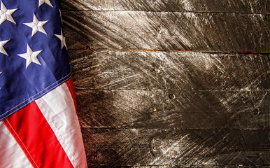Wall Mural - United States flag