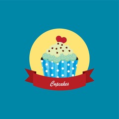 Wall Mural - cupcake