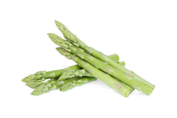 Canvas Print - asparagus vegetable isolated on white background