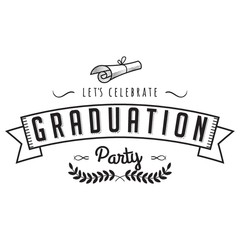 Poster - A graduation label illustration.