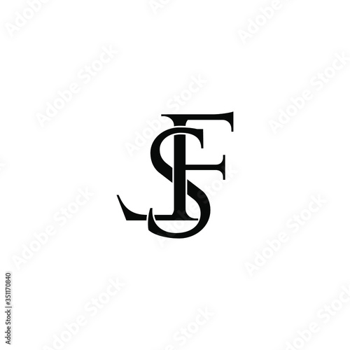 Lsf Letter Original Monogram Logo Design Stock Vector Adobe Stock Lsf Letter Original Monogram Logo Design Stock Vector Adobe Stock