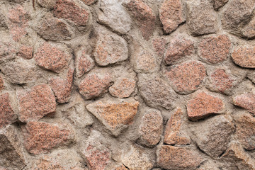 Stone facade wall texture background 