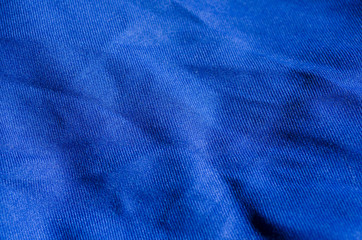 blue fabric background