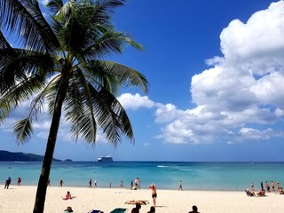 tropical beach in phuket