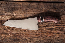 Hand-forged Knife From Damask Steel