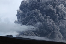 Iceland, View Of Lava Erupting From Eyjafjallajokull