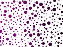 White Background Texture In Small And Large Dark And Light Purple Polka Dots