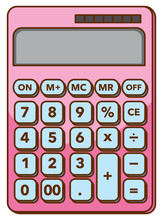 Calculator Pink Clipart Free Stock Photo Public Domain Pictures