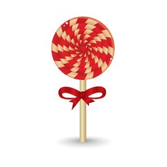 Poster - christmas lollipop