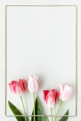 Wall Mural - Frame with flowers