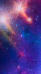 Wall Mural - galaxy in space textured background