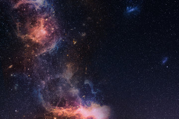 Wall Mural - galaxy in space textured background